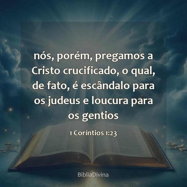 1 Coríntios 1:23