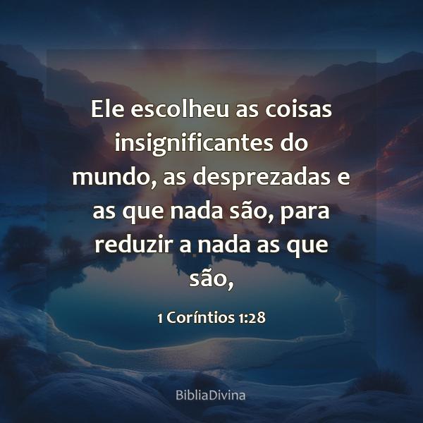 1 Coríntios 1:28