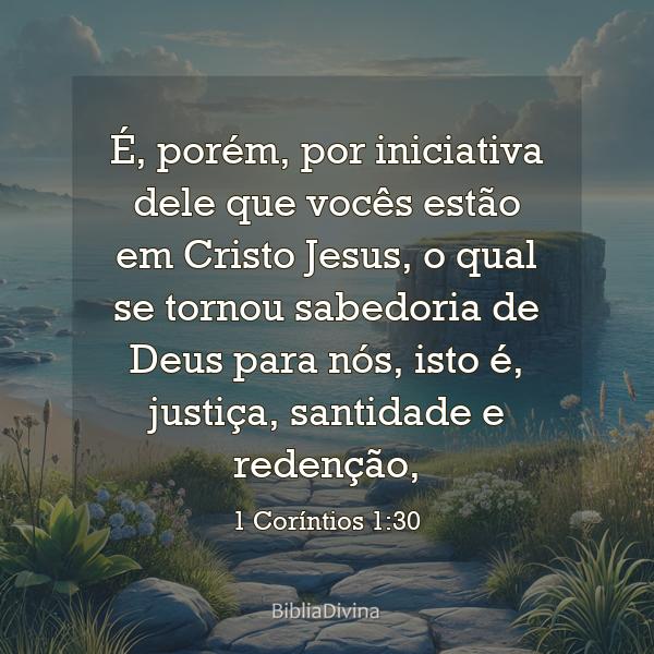 1 Coríntios 1:30