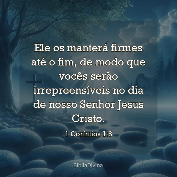 1 Coríntios 1:8