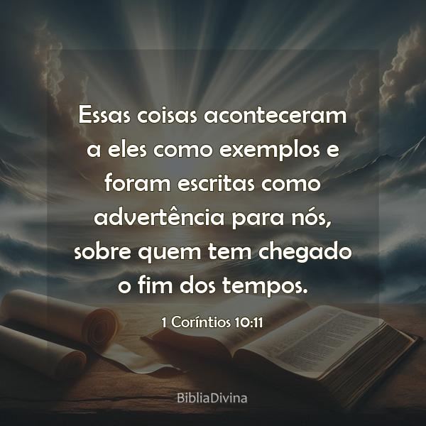 1 Coríntios 10:11