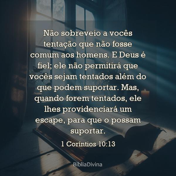 1 Coríntios 10:13