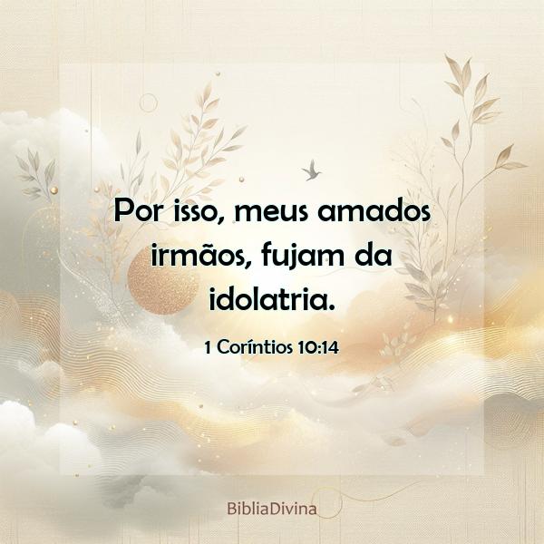 1 Coríntios 10:14