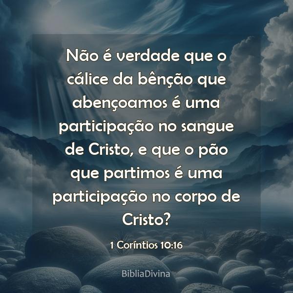 1 Coríntios 10:16