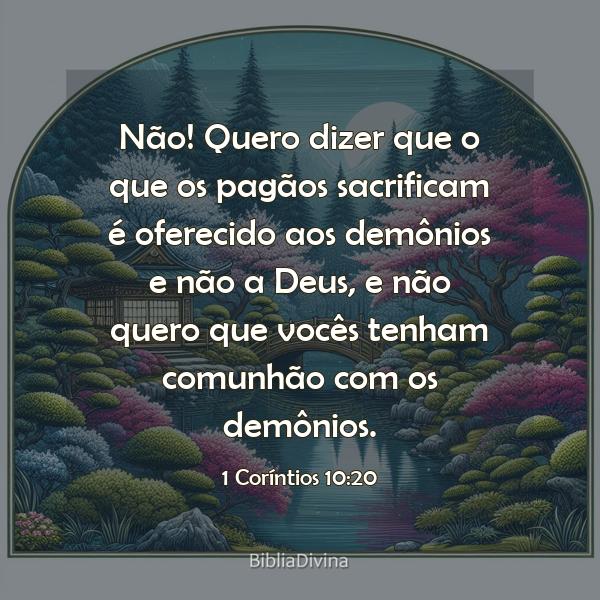 1 Coríntios 10:20