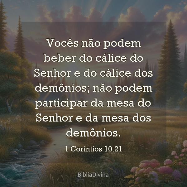 1 Coríntios 10:21