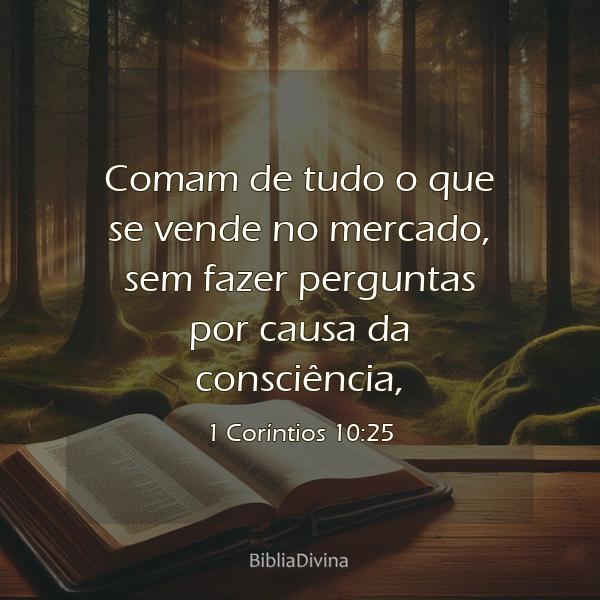 1 Coríntios 10:25