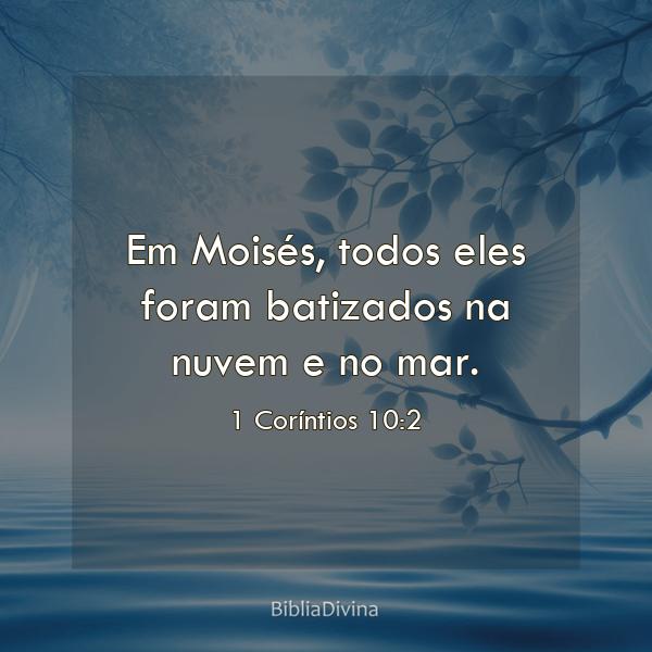 1 Coríntios 10:2