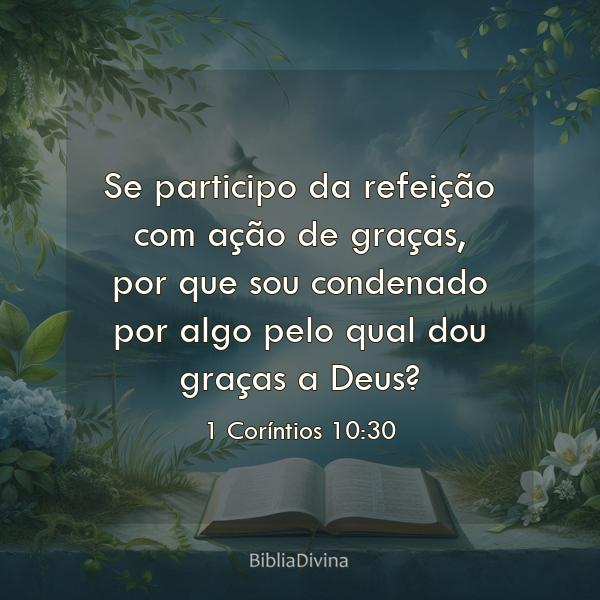 1 Coríntios 10:30