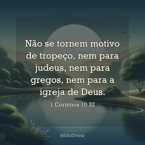 1 Coríntios 10:32