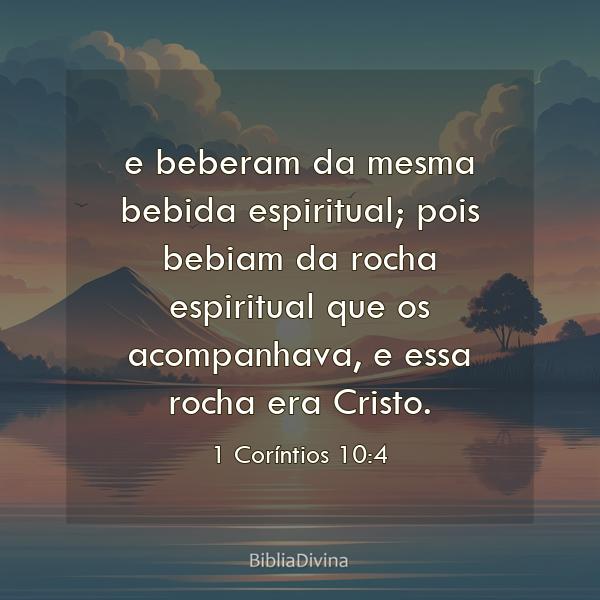 1 Coríntios 10:4