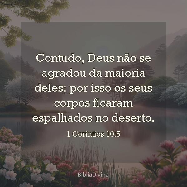 1 Coríntios 10:5