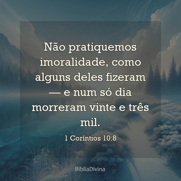 1 Coríntios 10:8