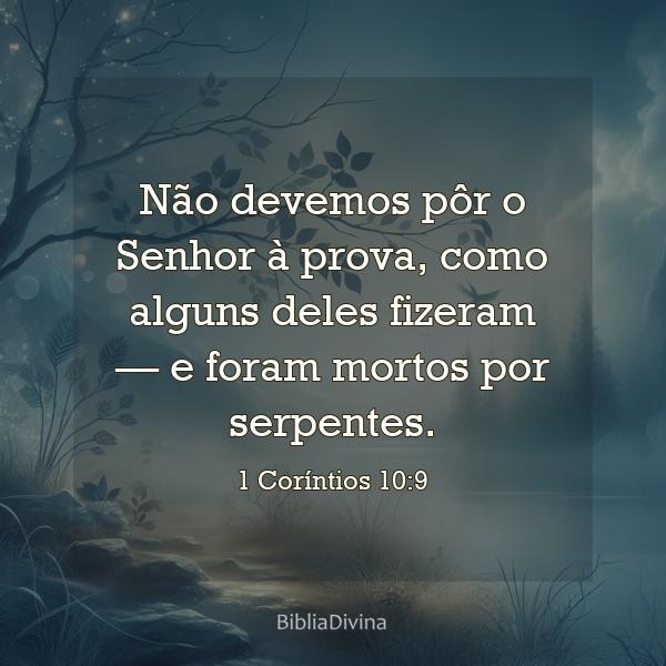 1 Coríntios 10:9