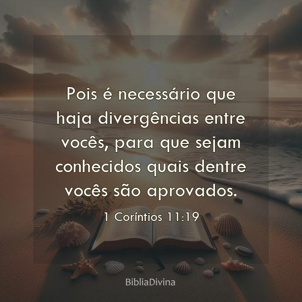 1 Coríntios 11:19