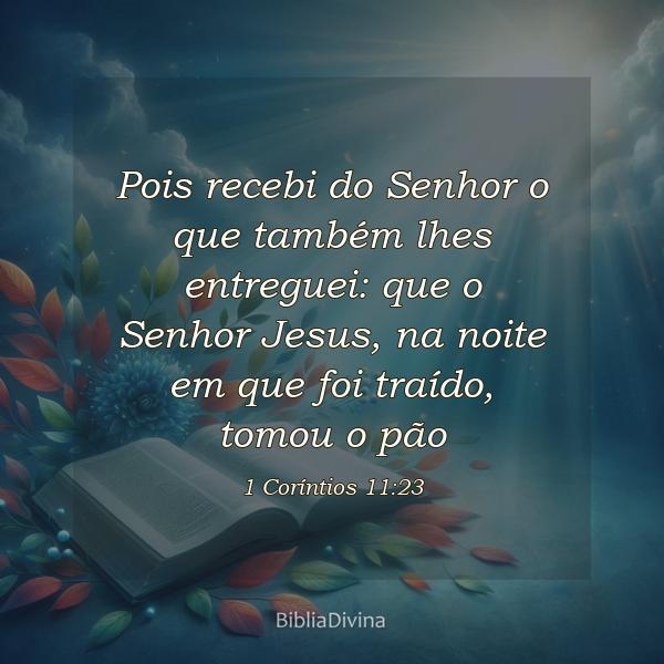 1 Coríntios 11:23