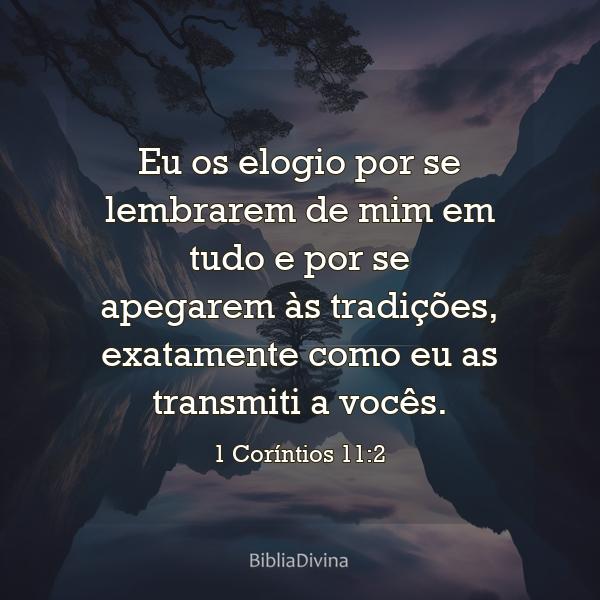 1 Coríntios 11:2