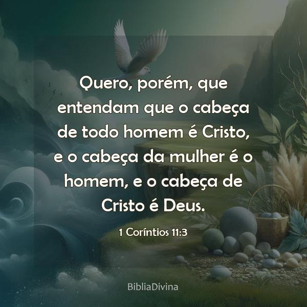 1 Coríntios 11:3