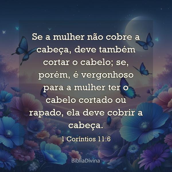 1 Coríntios 11:6