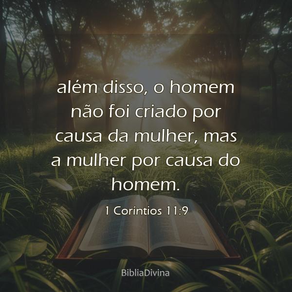 1 Coríntios 11:9