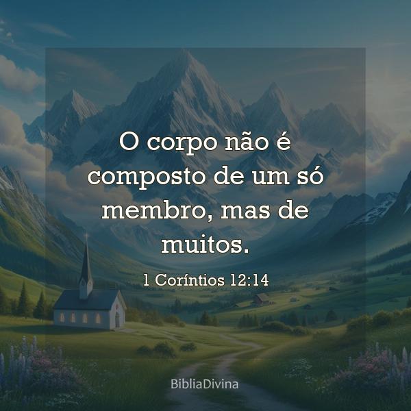 1 Coríntios 12:14