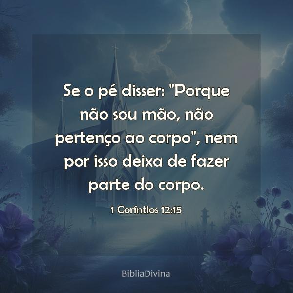 1 Coríntios 12:15