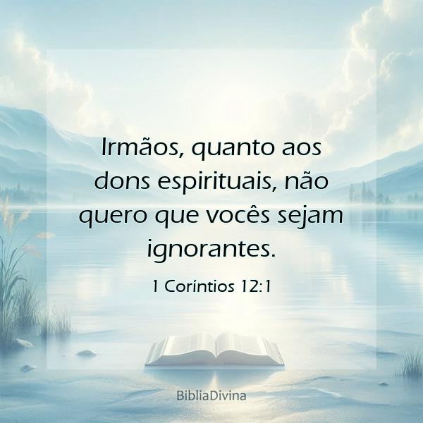 1 Coríntios 12:1