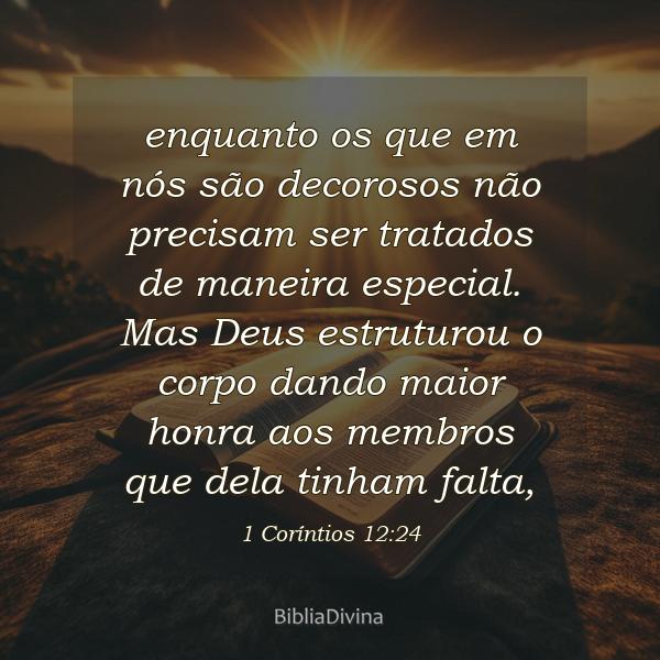 1 Coríntios 12:24