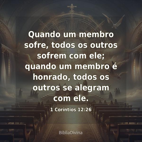 1 Coríntios 12:26