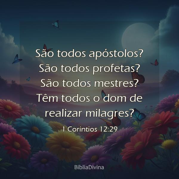 1 Coríntios 12:29