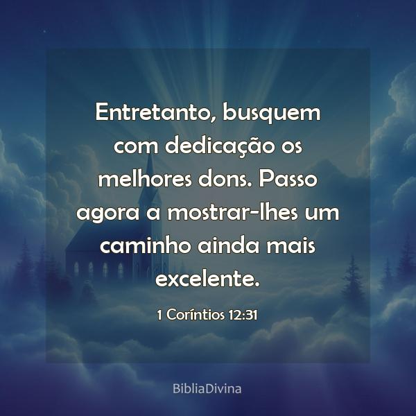 1 Coríntios 12:31