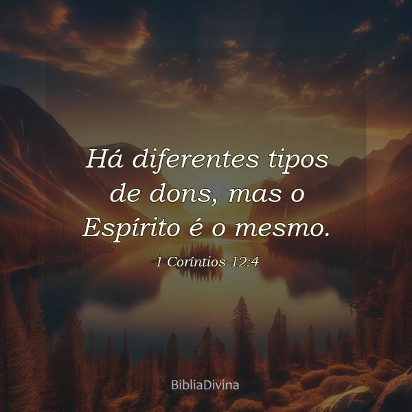 1 Coríntios 12:4