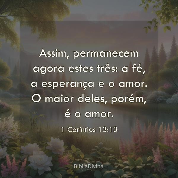 1 Coríntios 13:13