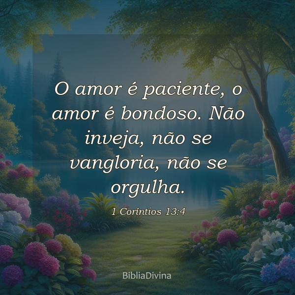 1 Coríntios 13:4