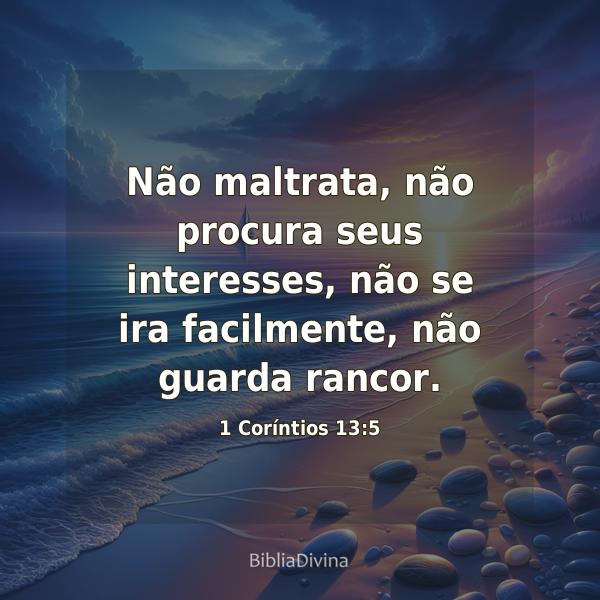 1 Coríntios 13:5