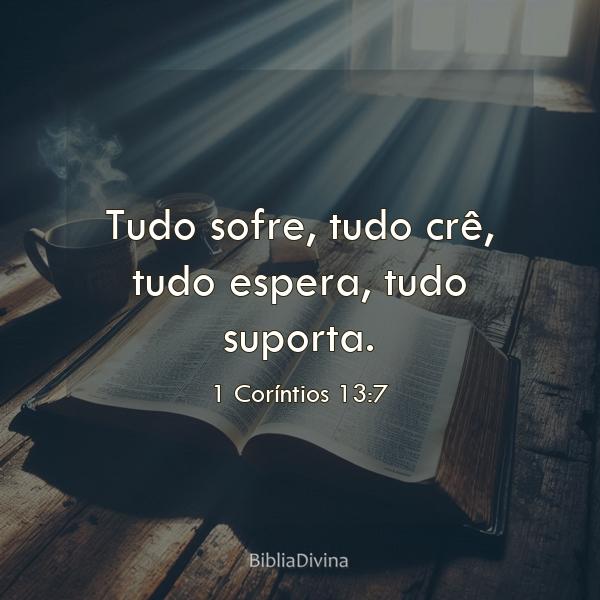 1 Coríntios 13:7