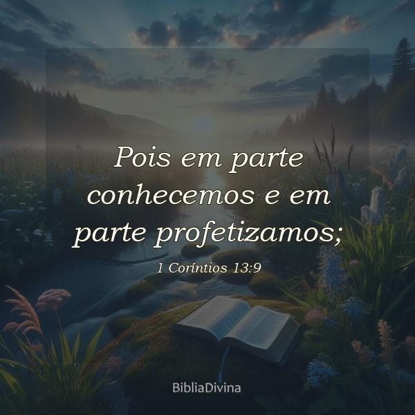 1 Coríntios 13:9