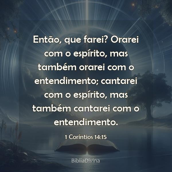 1 Coríntios 14:15