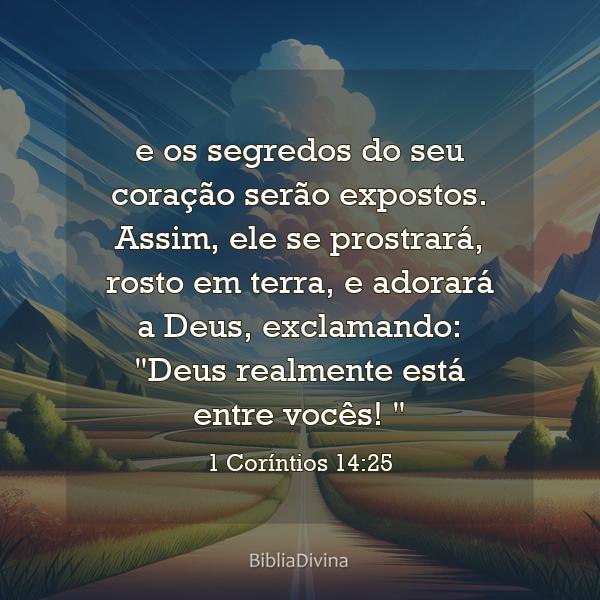 1 Coríntios 14:25