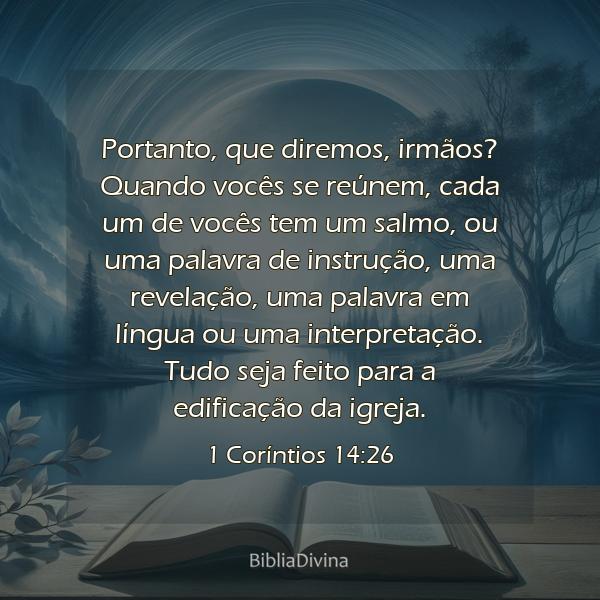 1 Coríntios 14:26