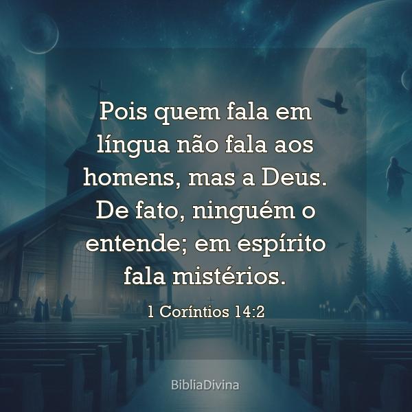 1 Coríntios 14:2