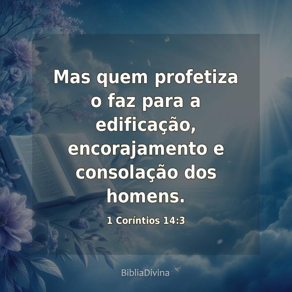 1 Coríntios 14:3