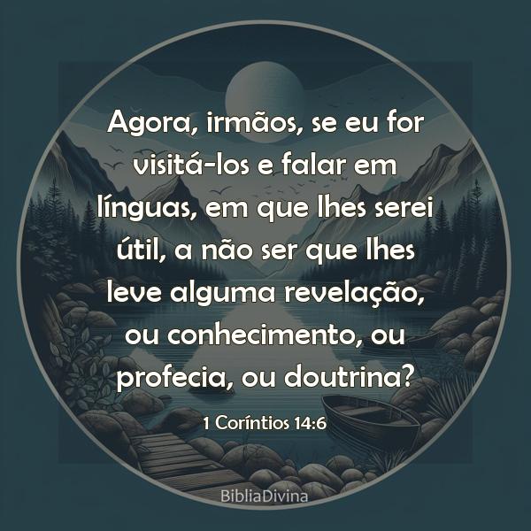 1 Coríntios 14:6