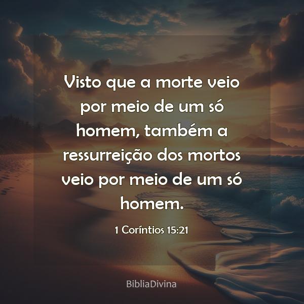 1 Coríntios 15:21