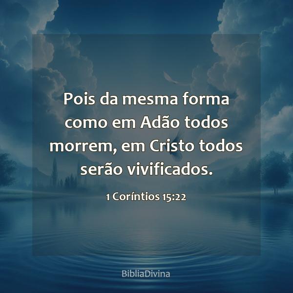 1 Coríntios 15:22