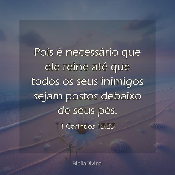 1 Coríntios 15:25