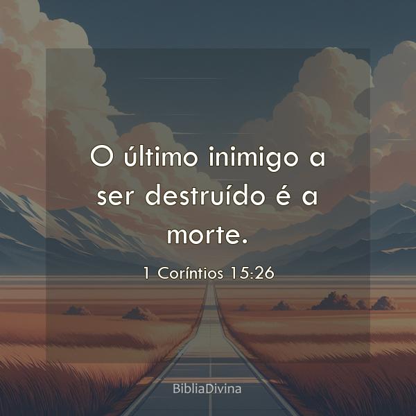 1 Coríntios 15:26