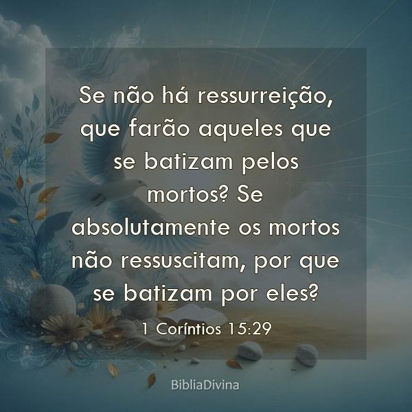 1 Coríntios 15:29