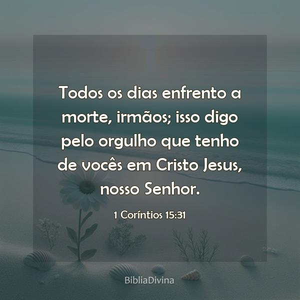 1 Coríntios 15:31