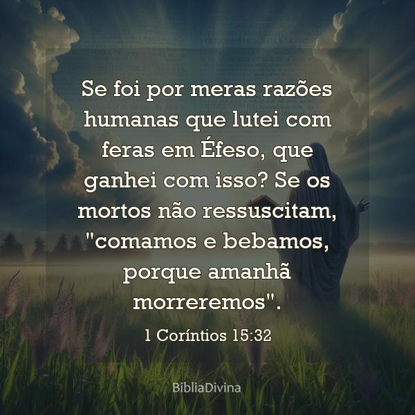 1 Coríntios 15:32